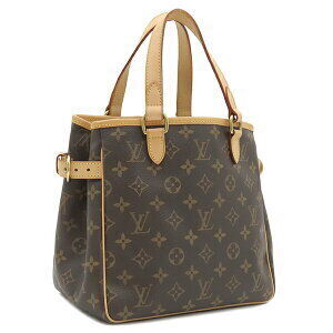 Louis Vuitton canvas handbag Monogram Batignolles brown